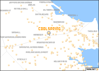 map of Cool Spring