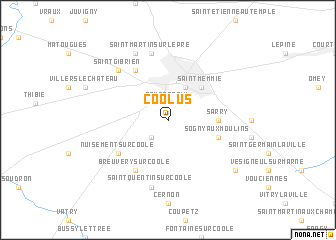 map of Coolus