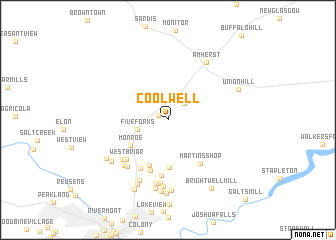 map of Coolwell