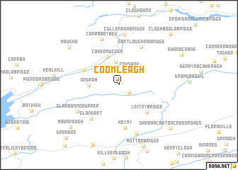 map of Coomleagh