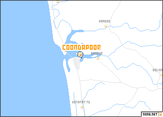map of Coondapoor