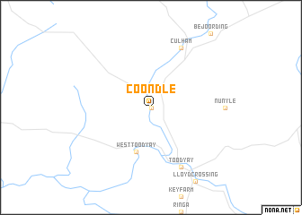 map of Coondle