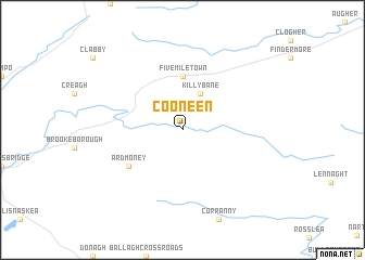 map of Cooneen