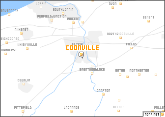 map of Coonville