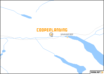 map of Cooper Landing