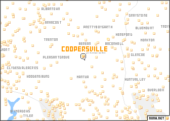 map of Coopersville