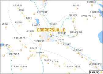 map of Coopersville