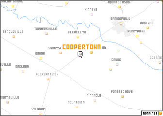 map of Coopertown