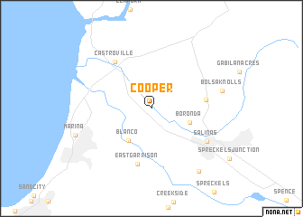 map of Cooper