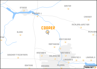 map of Cooper