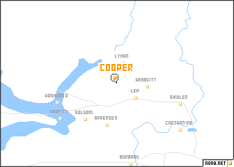 map of Cooper
