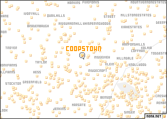 map of Coopstown