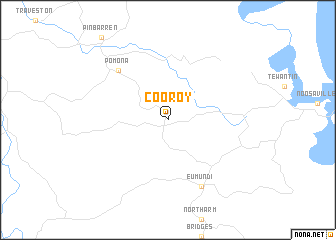 map of Cooroy