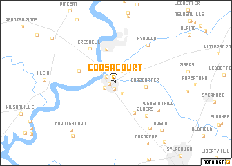 map of Coosa Court
