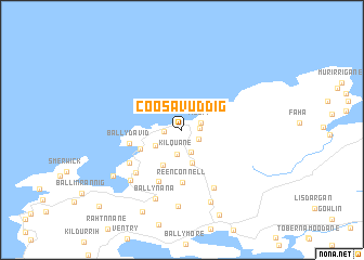 map of Coosavuddig