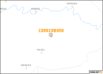 map of Copacabana