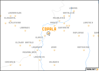 map of Copala