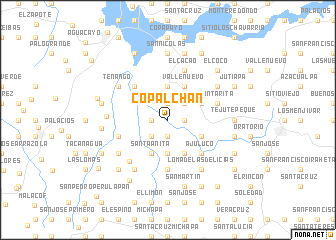 map of Copalchán