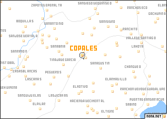 map of Copales