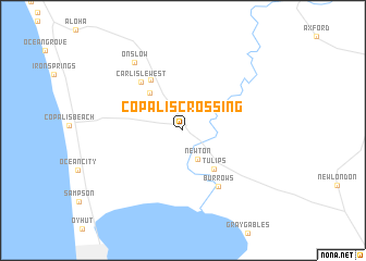 map of Copalis Crossing