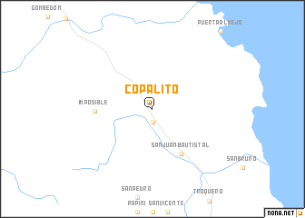 map of Copalito