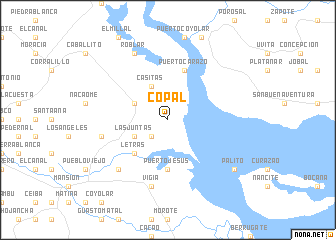 map of Copal