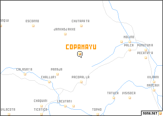 map of Copamayu