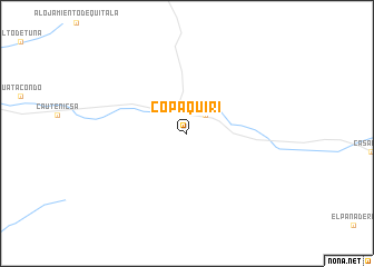 map of Copaquiri