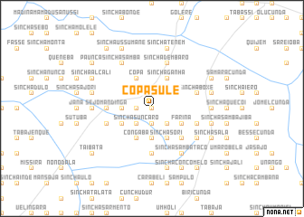 map of Cópà Sulè