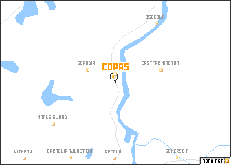 map of Copas
