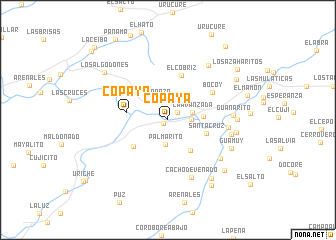 map of Copaya