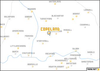 map of Copeland