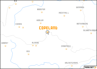 map of Copeland