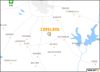 map of Copeland