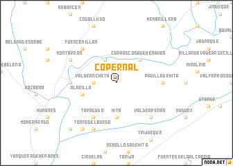 map of Copernal