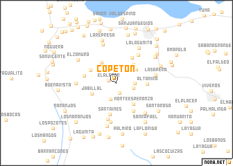 map of Copetón