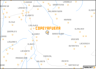 map of Copey Afuera