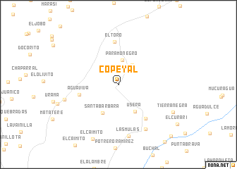 map of Copeyal