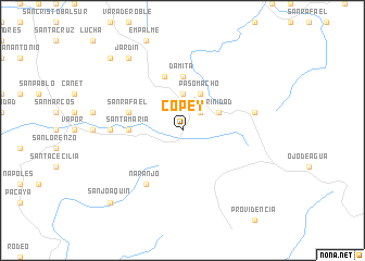 map of Copey