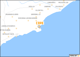 map of Cope