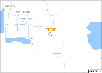 map of Copic