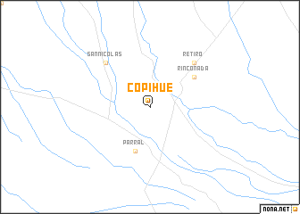 map of Copihue
