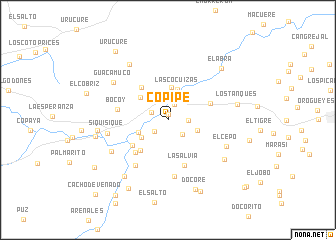 map of Copipe