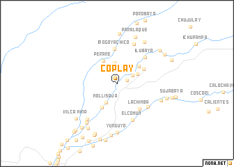 map of Coplay