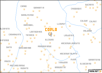 map of Copla