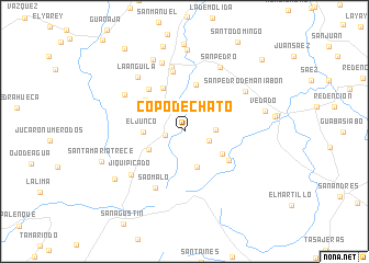 map of Copo de Chato
