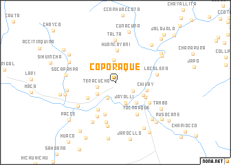 map of Coporaque