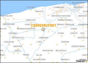 map of Coppenaxfort