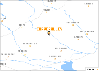 map of Copperalley
