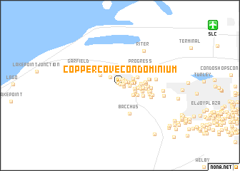 map of Copper Cove Condominium